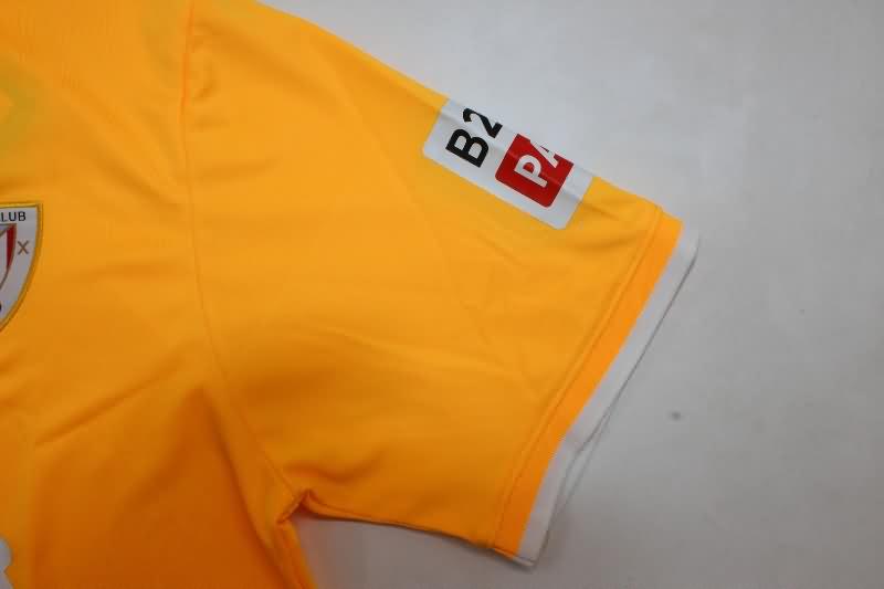 AAA(Thailand) Athletic Bilbao 24/25 Goalkeeper Yellow Soccer Jersey