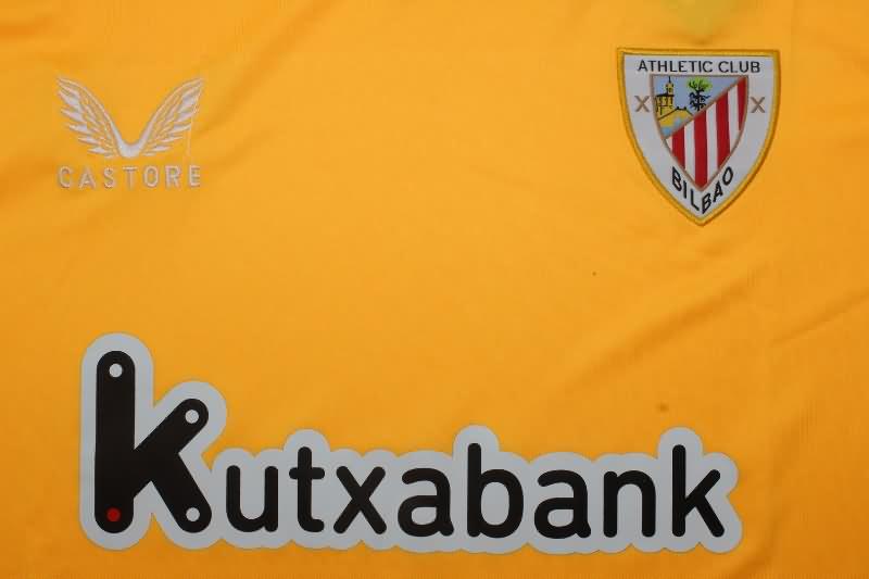 AAA(Thailand) Athletic Bilbao 24/25 Goalkeeper Yellow Soccer Jersey