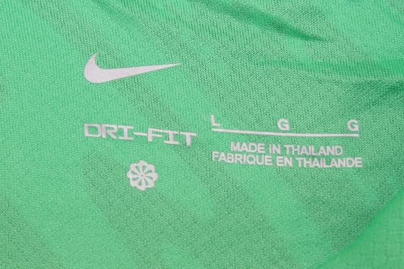 AAA(Thailand) Atletico Madrid 24/25 Goalkeeper Green Soccer Jersey