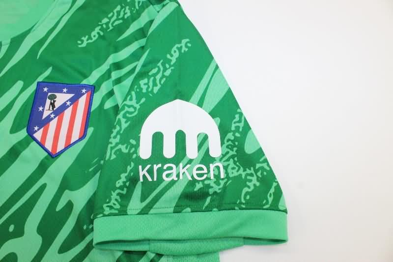 AAA(Thailand) Atletico Madrid 24/25 Goalkeeper Green Soccer Jersey