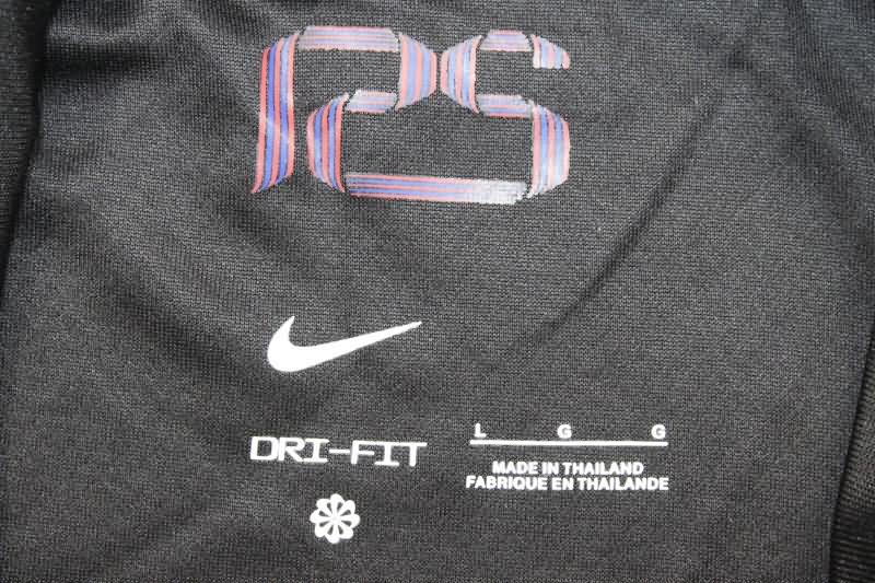 AAA(Thailand) Barcelona 24/25 Away Long Sleeve Soccer Jersey Sponsor