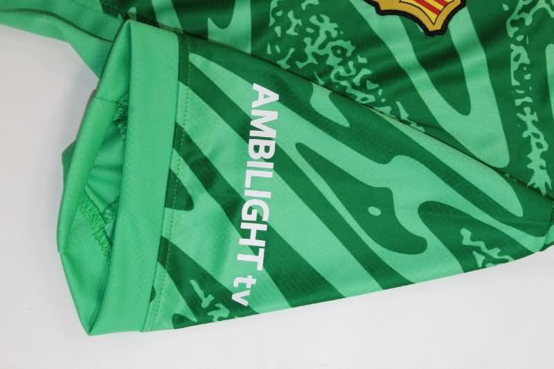 AAA(Thailand) Barcelona 24/25 Goalkeeper Green Soccer Jersey