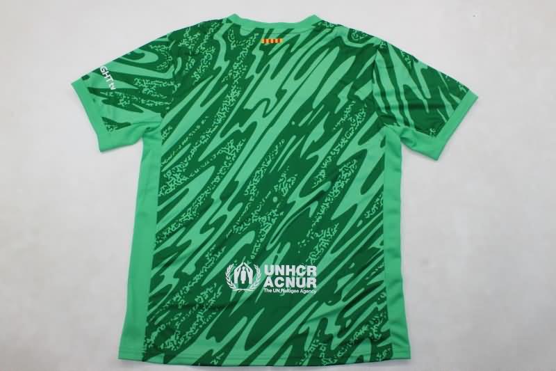 AAA(Thailand) Barcelona 24/25 Goalkeeper Green Soccer Jersey