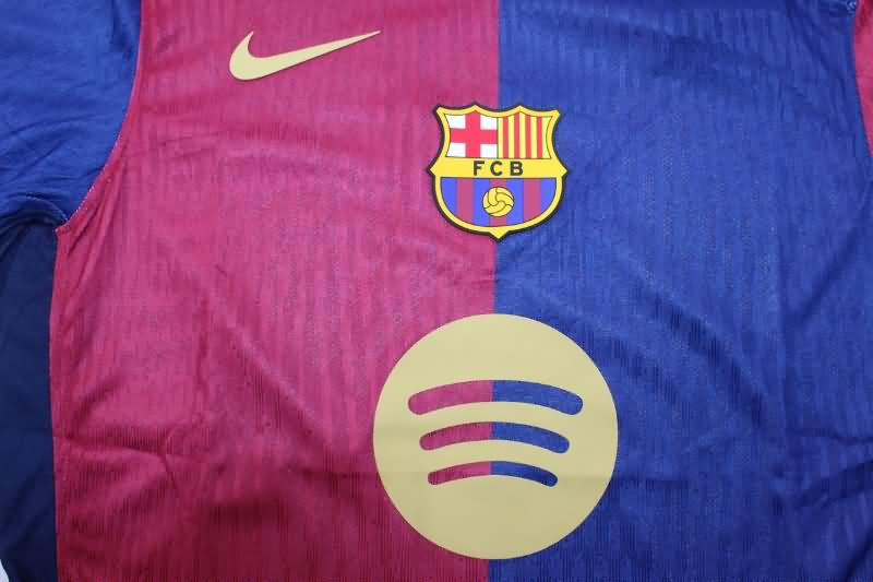 AAA(Thailand) Barcelona 24/25 Home Soccer Jersey (Player) Sponsor