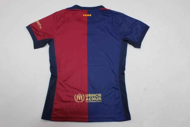 AAA(Thailand) Barcelona 24/25 Home Women Soccer Jersey