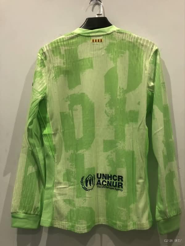 AAA(Thailand) Barcelona 24/25 Third Long Sleeve Soccer Jersey