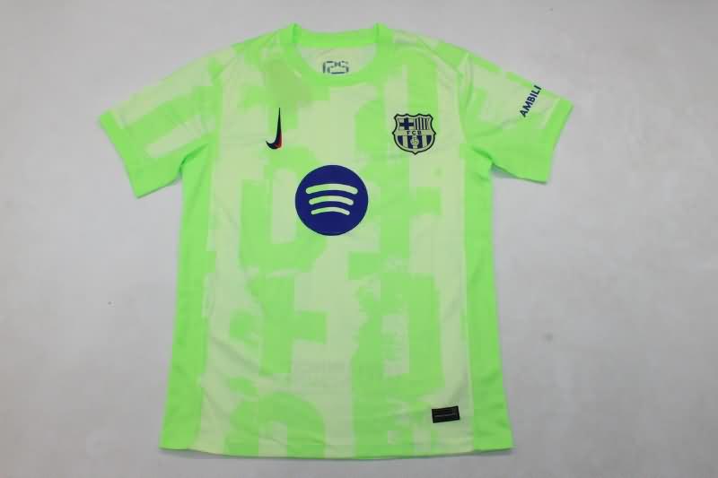 AAA(Thailand) Barcelona 24/25 Third Soccer Jersey Sponsor