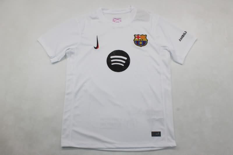 AAA(Thailand) Barcelona 24/25 White Soccer Jersey