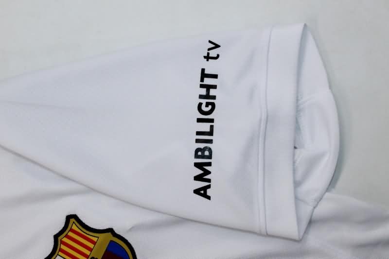 AAA(Thailand) Barcelona 24/25 White Soccer Jersey