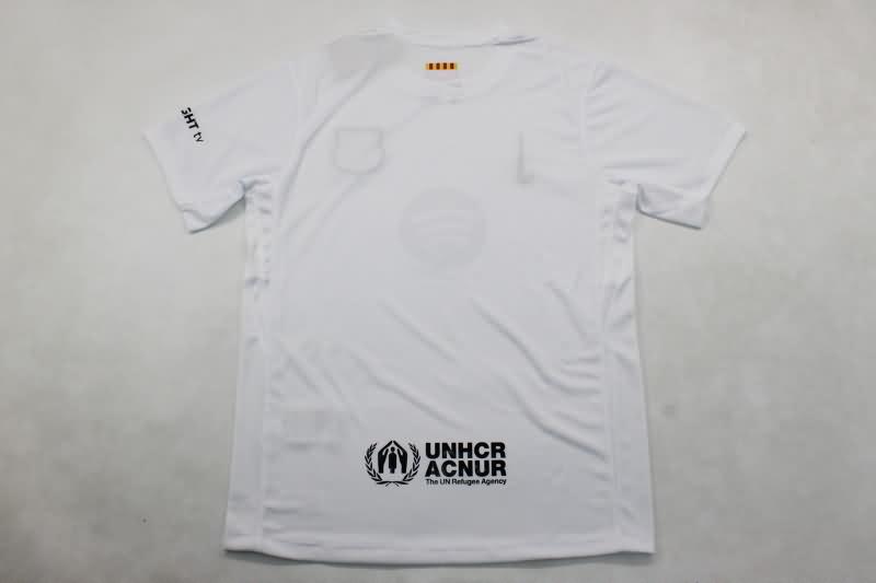 AAA(Thailand) Barcelona 24/25 White Soccer Jersey