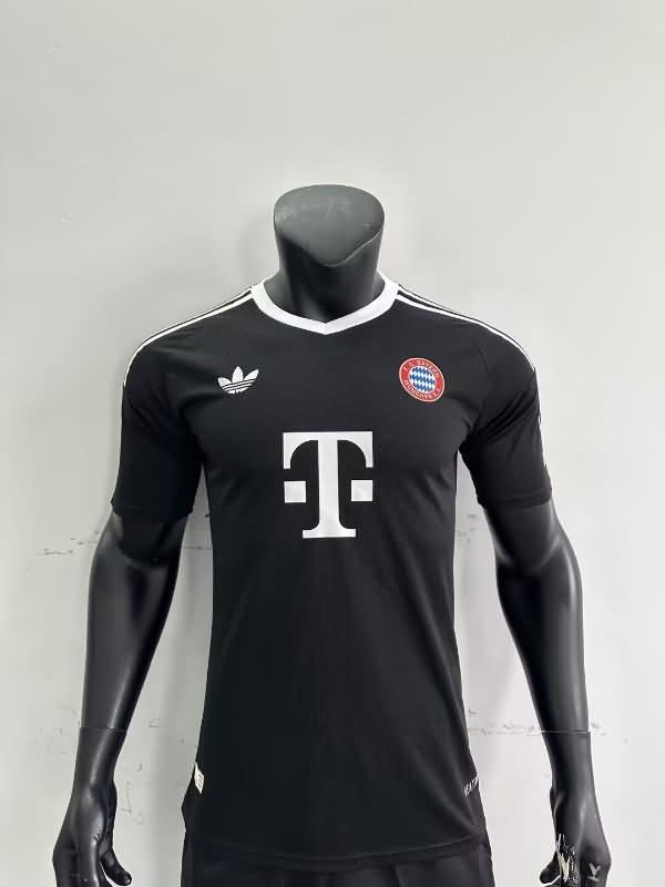 AAA(Thailand) Bayern Munich 24/25 Goalkeeper Black Soccer Jersey (Player)