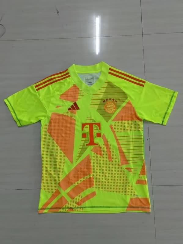 AAA(Thailand) Bayern Munich 24/25 Goalkeeper Green Soccer Jersey