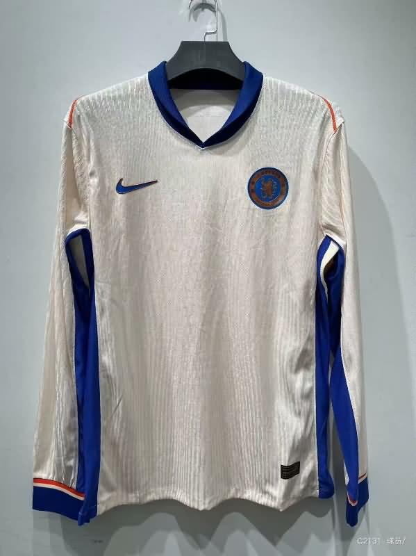 AAA(Thailand) Chelsea 24/25 Away Long Sleeve Soccer Jersey (Player)