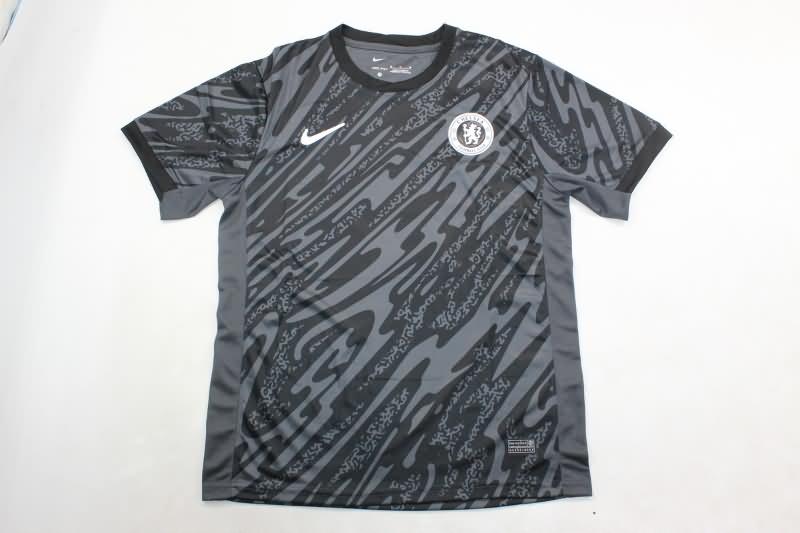 AAA(Thailand) Chelsea 24/25 Goalkeeper Black Soccer Jersey