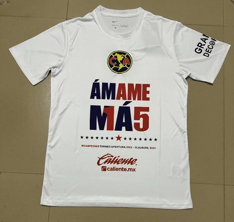 AAA(Thailand) Club America 2024 Champion Soccer Shirt 02