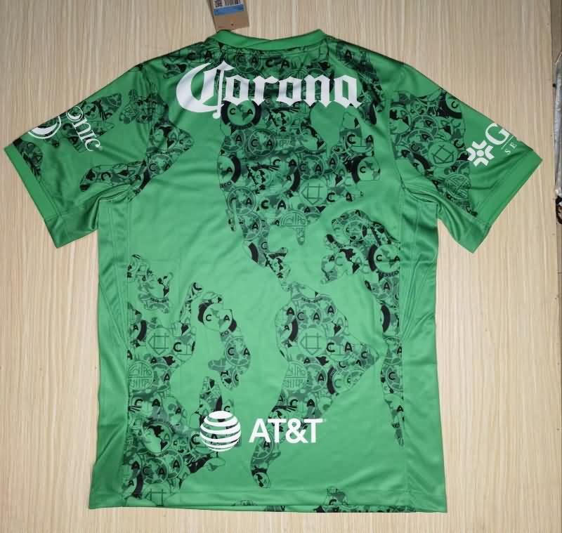 AAA(Thailand) Club America 24/25 Goalkeeper Green Soccer Jersey