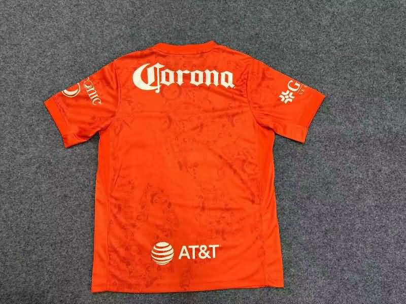 AAA(Thailand) Club America 24/25 Goalkeeper Orange Soccer Jersey