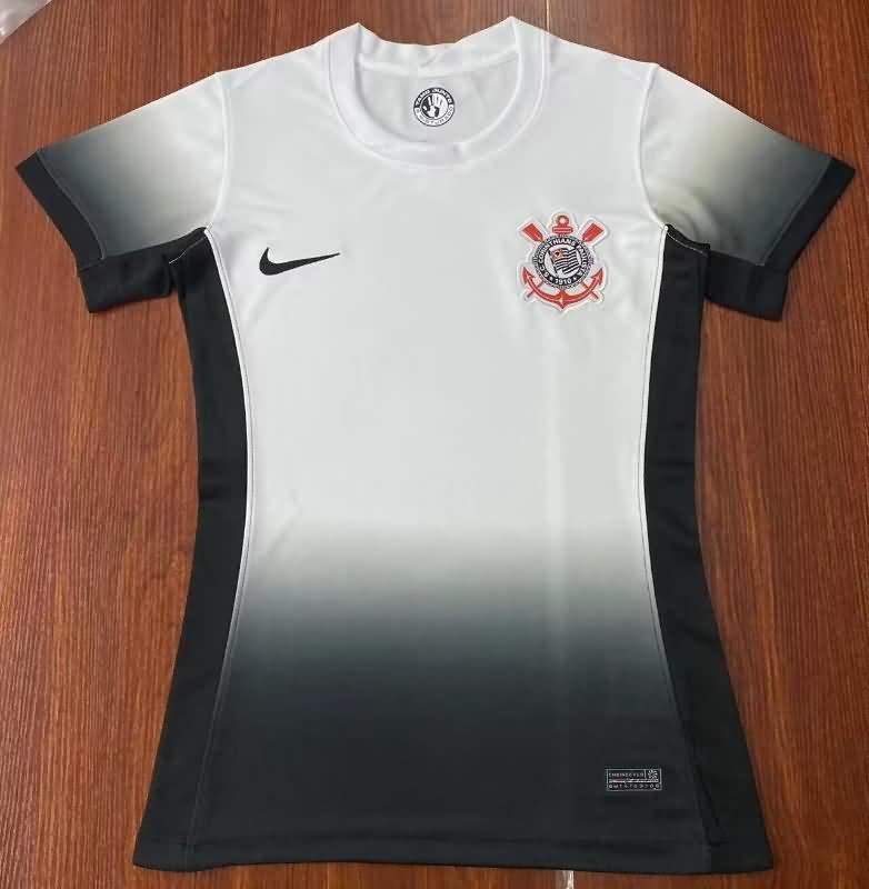 AAA(Thailand) Corinthians 2024 Home Women Soccer Jersey