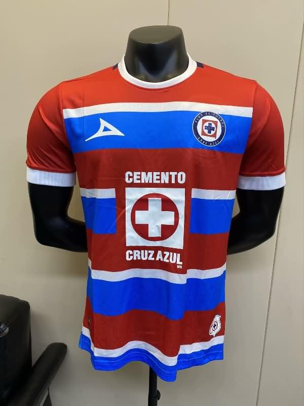 AAA(Thailand) Cruz Azul 24/25 Goalkeeper Red Soccer Jersey (Player)