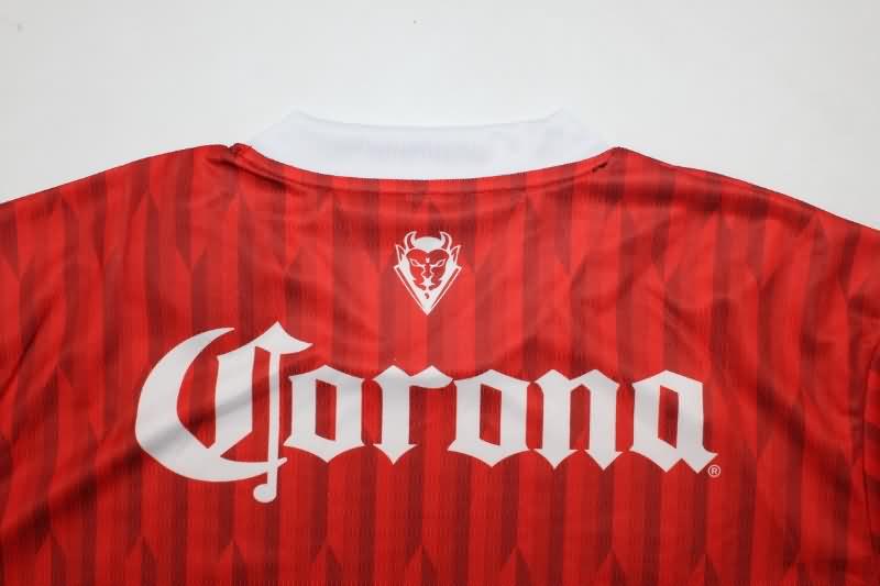 AAA(Thailand) Deportivo Toluca 24/25 Home Soccer Jersey