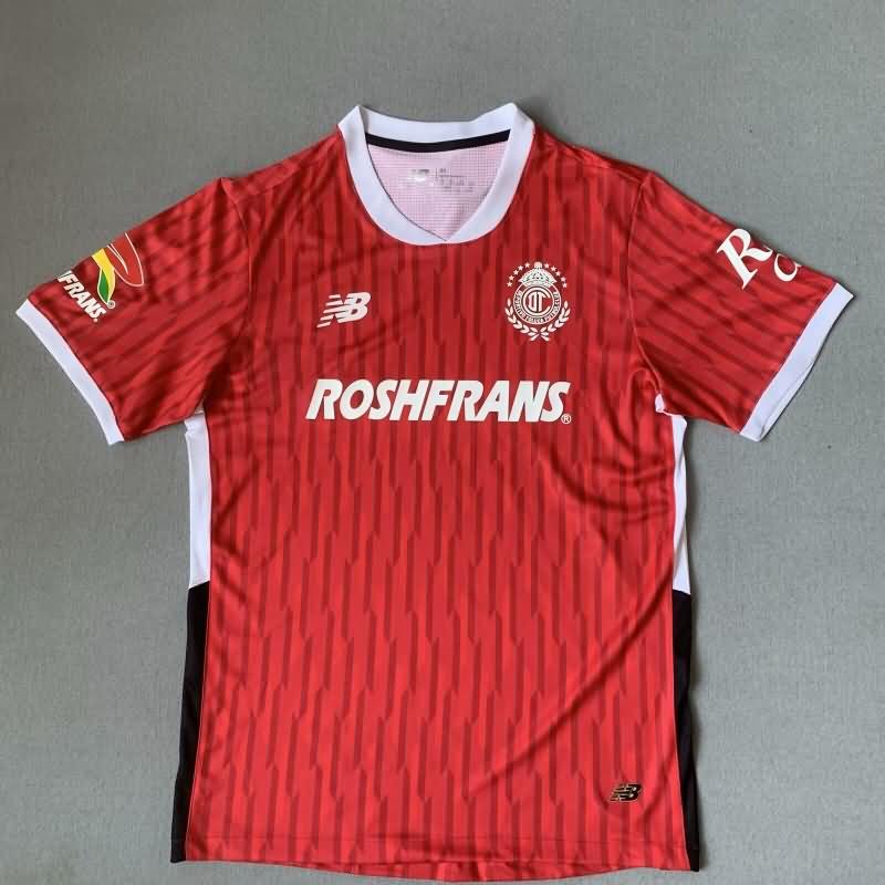 AAA(Thailand) Deportivo Toluca 24/25 Home Soccer Jersey (Player)