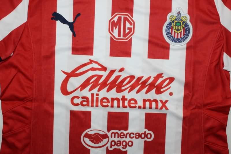 AAA(Thailand) Guadalajara Chivas 24/25 Home Women Soccer Jersey