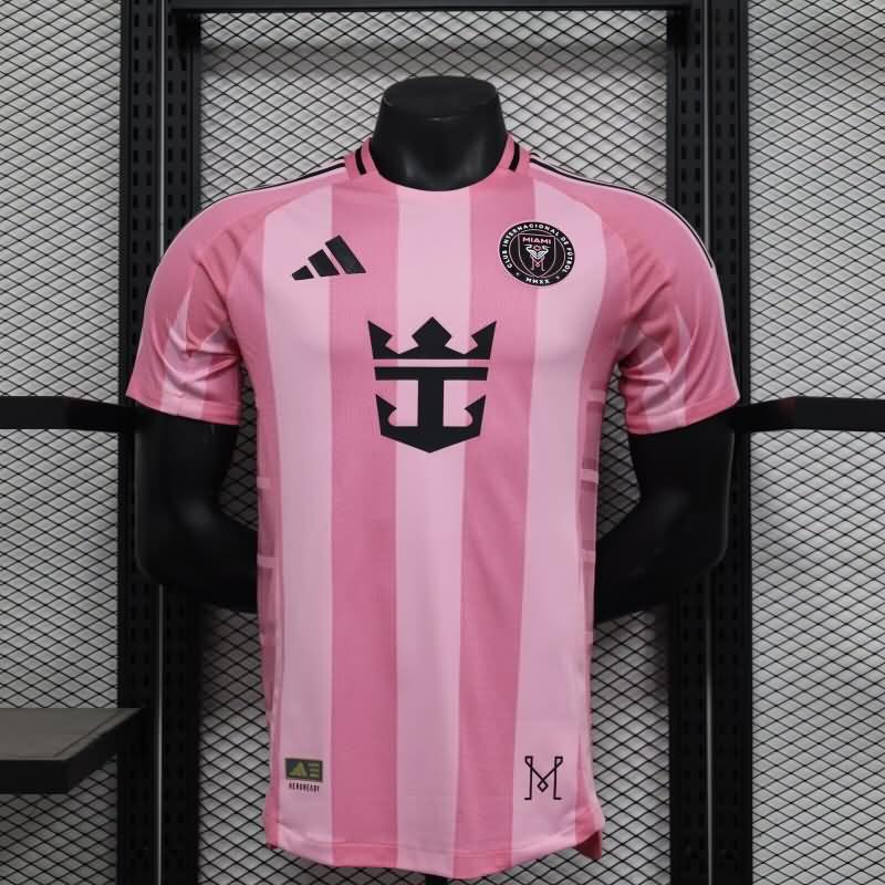 AAA(Thailand) Inter Miami 2025 Home Soccer Jersey (Player)