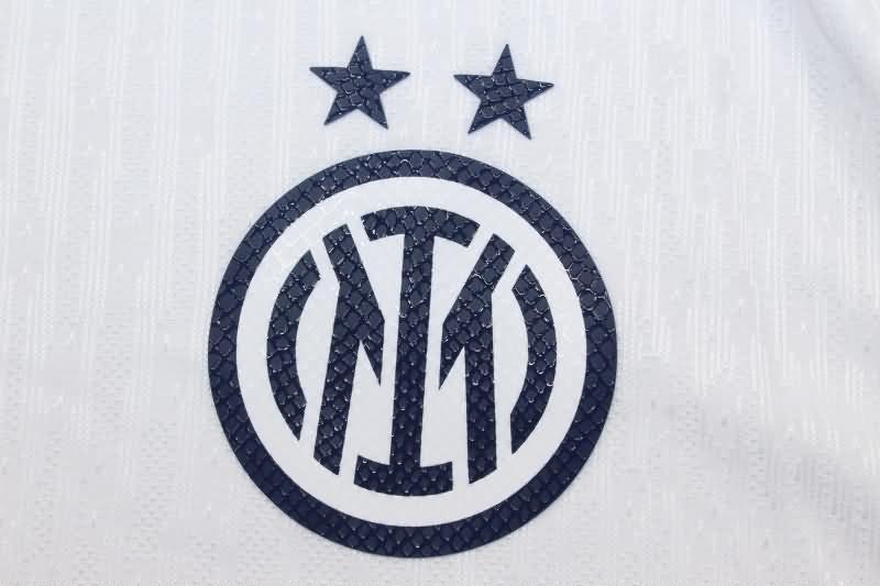 AAA(Thailand) Inter Milan 24/25 Away Long Sleeve Soccer Jersey (Player)