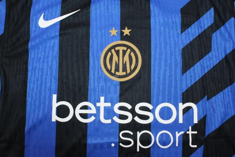 AAA(Thailand) Inter Milan 24/25 Home Soccer Jersey (Player)