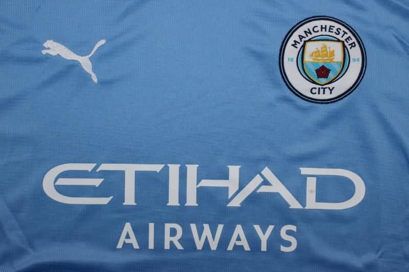 AAA(Thailand) Manchester City 24/25 Home Long Sleeve Soccer Jersey