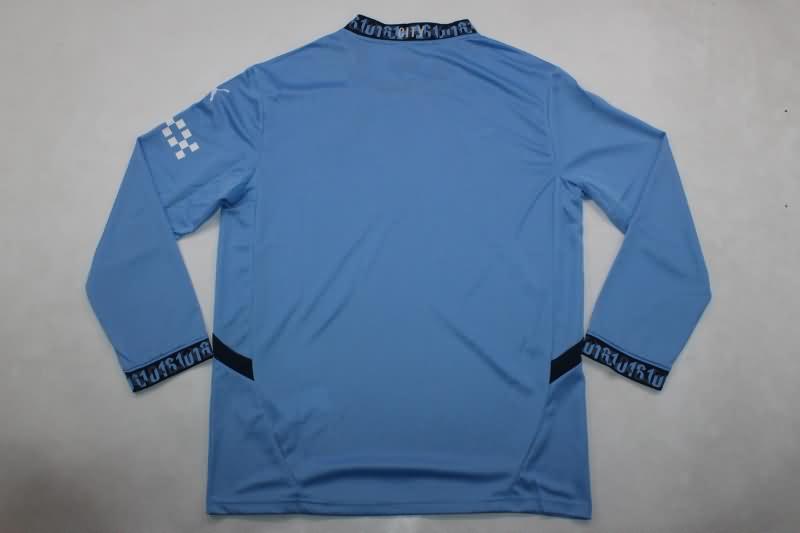 AAA(Thailand) Manchester City 24/25 Home Long Sleeve Soccer Jersey