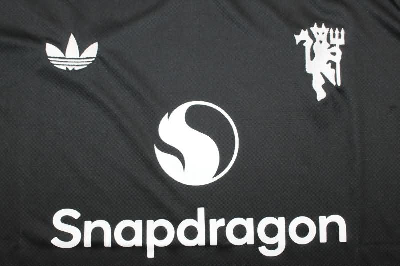 AAA(Thailand) Manchester United 24/25 Goalkeeper Black Soccer Jersey Leaked