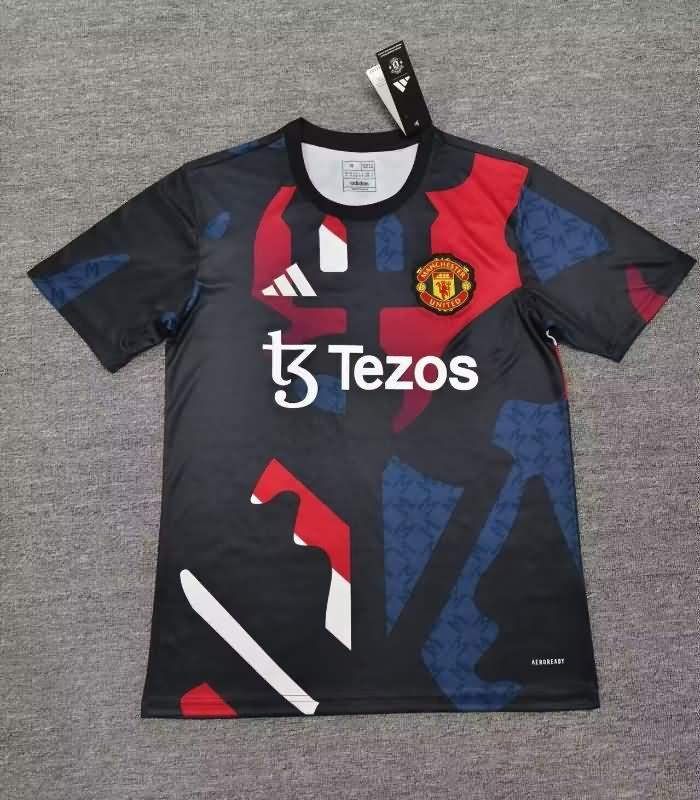 AAA(Thailand) Manchester United 24/25 Training Soccer Jersey 08