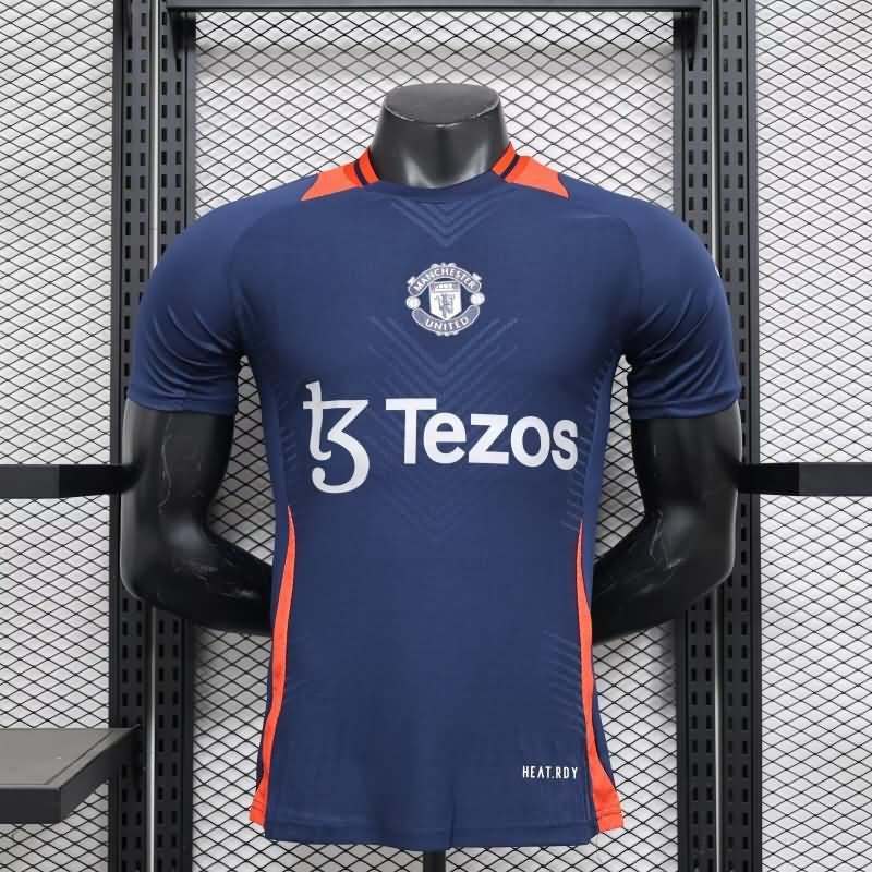 AAA(Thailand) Manchester United 24/25 Training Soccer Jersey (Player)