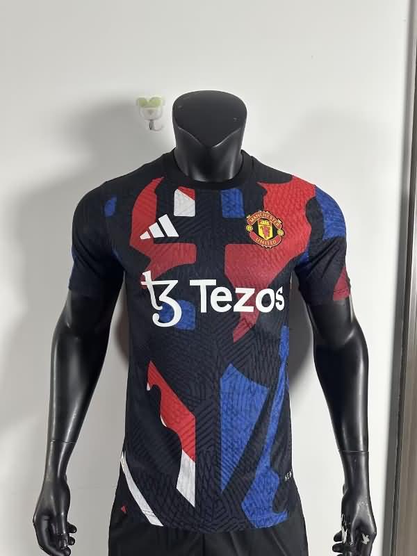 AAA(Thailand) Manchester United 24/25 Training Soccer Jersey (Player) 02