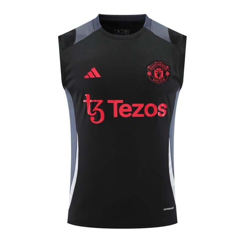 AAA(Thailand) Manchester United 24/25 Training Vest Soccer Jersey