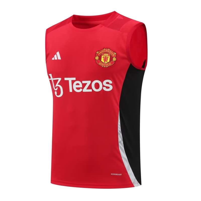 AAA(Thailand) Manchester United 24/25 Training Vest Soccer Jersey 03