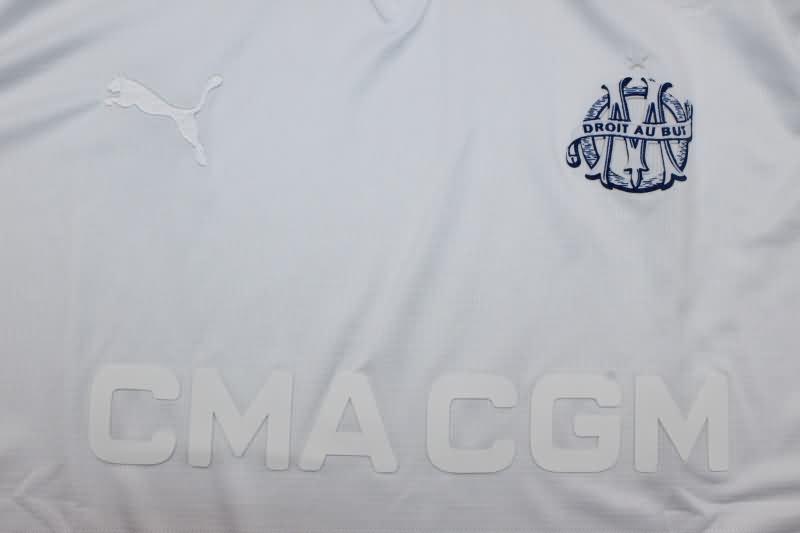 AAA(Thailand) Marseilles 24/25 White Soccer Jersey