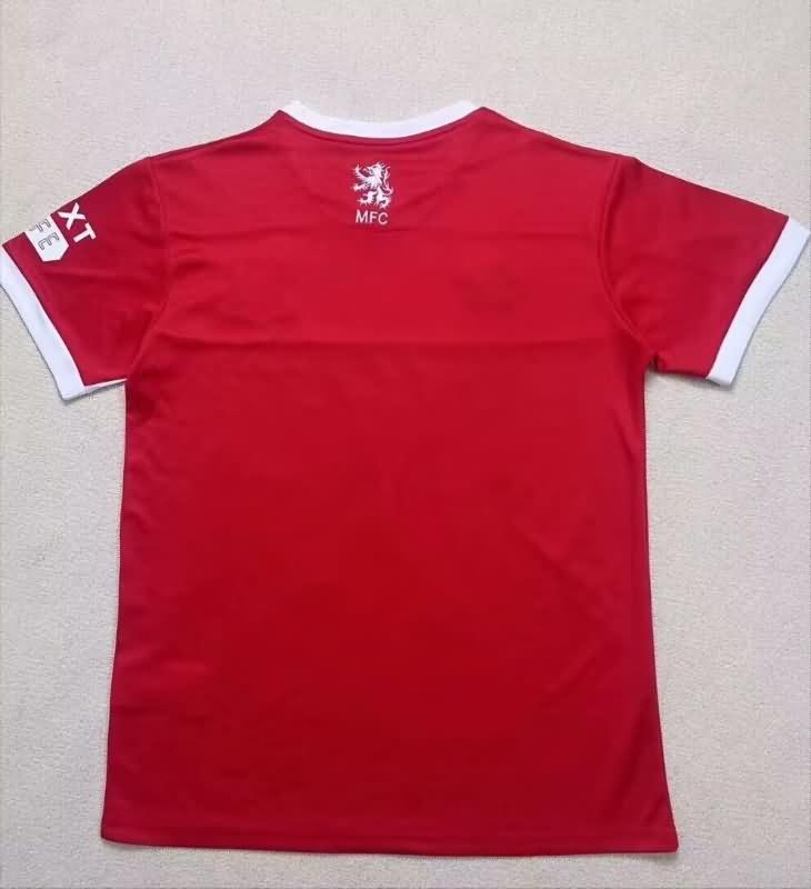 AAA(Thailand) Middlesbrough 24/25 Home Soccer Jersey