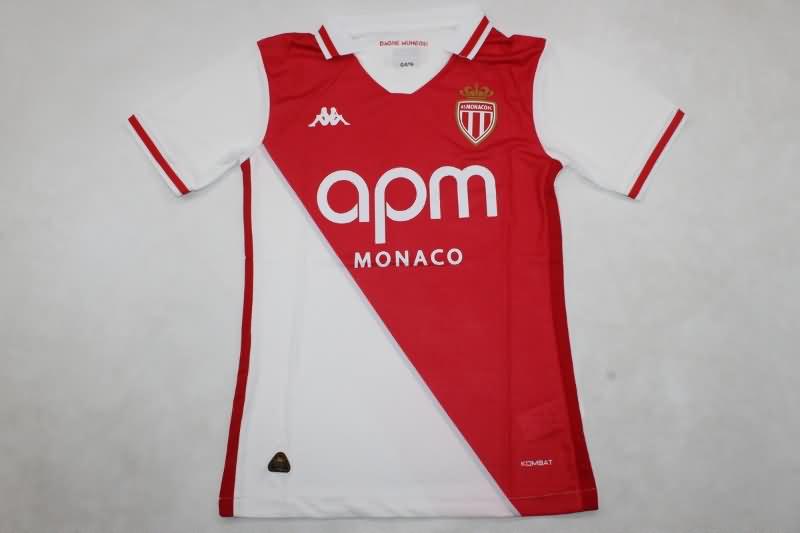 AAA(Thailand) Monaco 24/25 Home Soccer Jersey (Player)