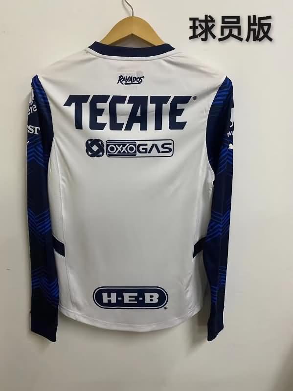 AAA(Thailand) Monterrey 24/25 Away Long Sleeve Soccer Jersey (Player)