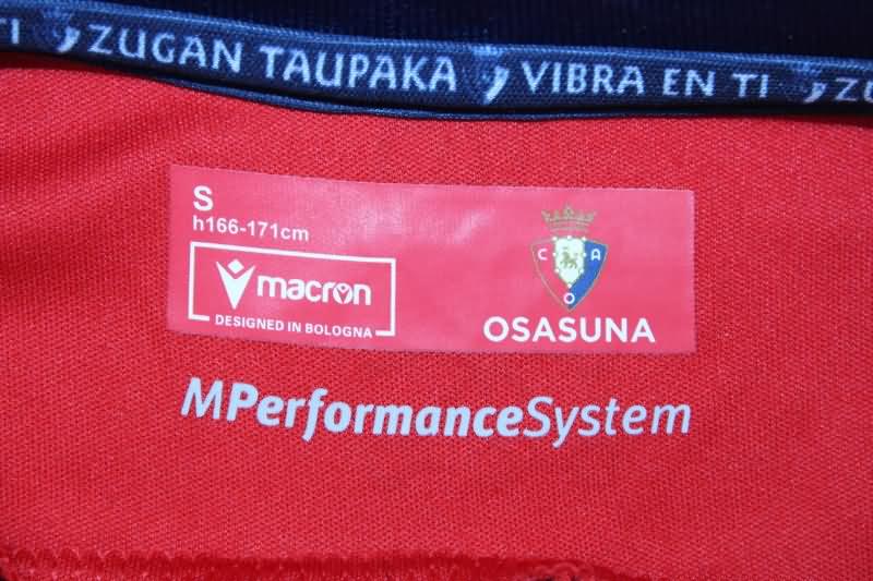 AAA(Thailand) Osasuna 24/25 Home Soccer Jersey