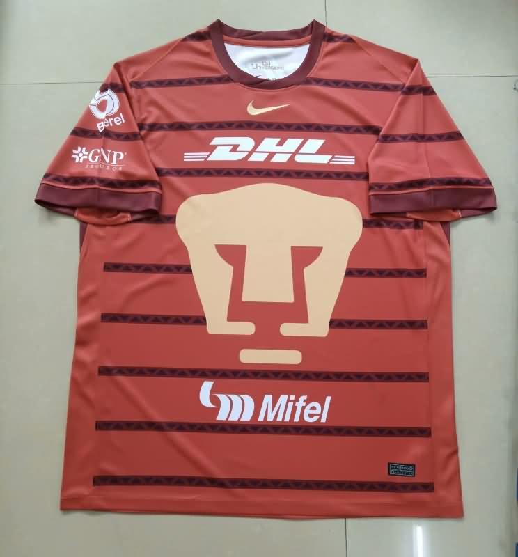 AAA(Thailand) Pumas UNAM 24/25 Goalkeeper Red Soccer Jersey