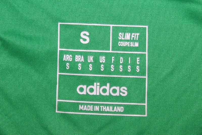 AAA(Thailand) Real Madrid 24/25 Goalkeeper Green Soccer Jersey