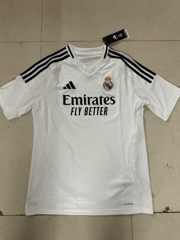 AAA(Thailand) Real Madrid 24/25 Home Soccer Jersey (Leaked)
