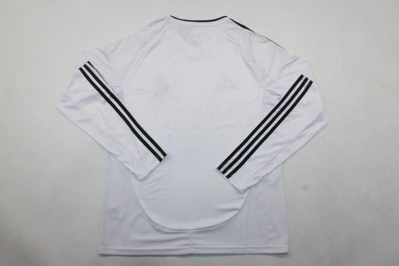 AAA(Thailand) Real Madrid 24/25 Home Long Sleeve Soccer Jersey