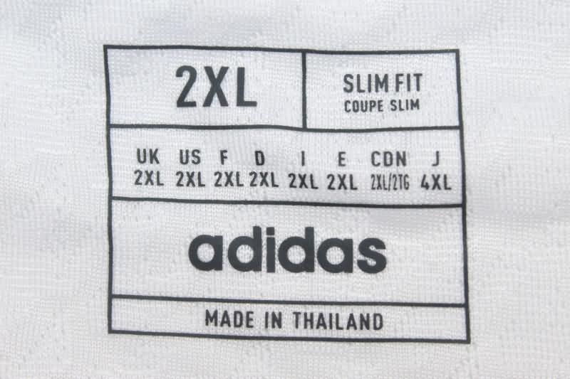 AAA(Thailand) Real Madrid 24/25 Home Long Sleeve Soccer Jersey (Player)