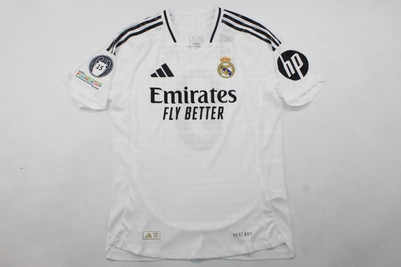 AAA(Thailand) Real Madrid 24/25 Home Soccer Jersey (Player)