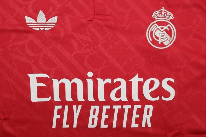 AAA(Thailand) Real Madrid 24/25 Red Soccer Jersey