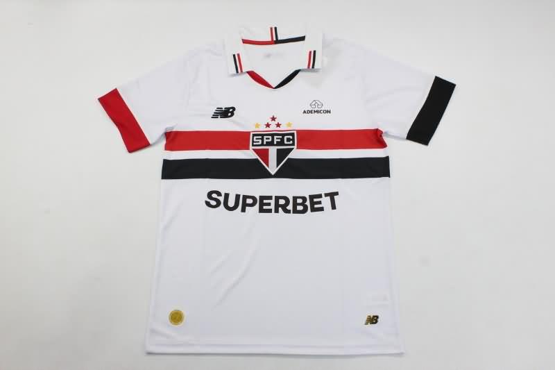 AAA(Thailand) Sao Paulo 2024 Home Soccer Jersey